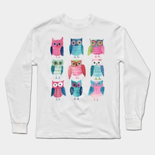 Owls Long Sleeve T-Shirt